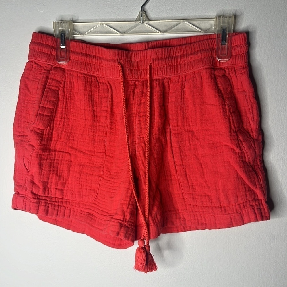Women’s Red Sonoma Size Small Short Comfy Causal